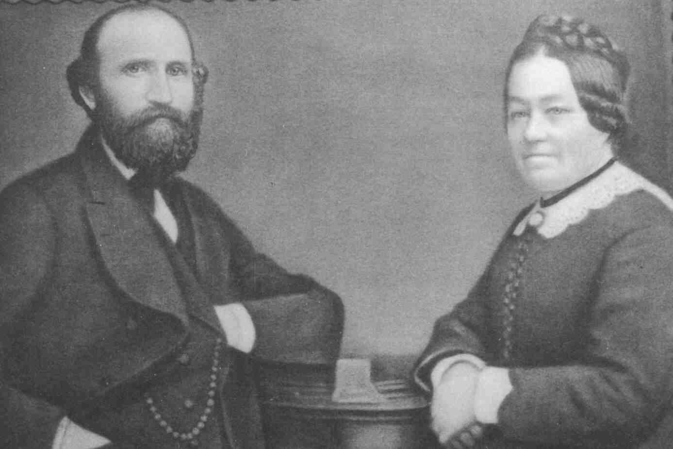 Hans Madsen and Louisa Tetzner